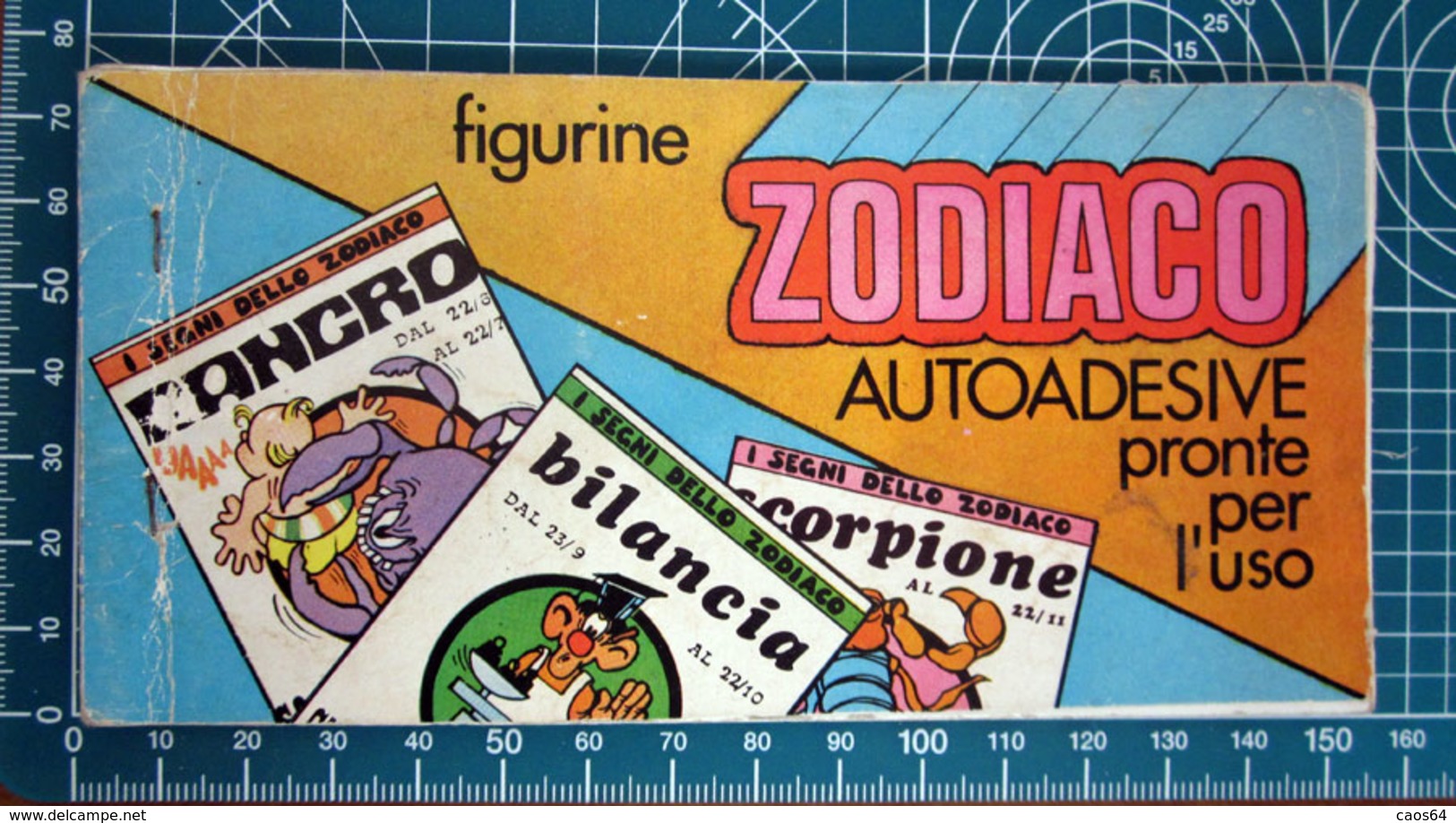 ZODIACO EDIS 18 FIGURINE AUTOADESIVE  APRILE VINTAGE STICKER CARNET NEW ORIGINAL - Andere & Zonder Classificatie