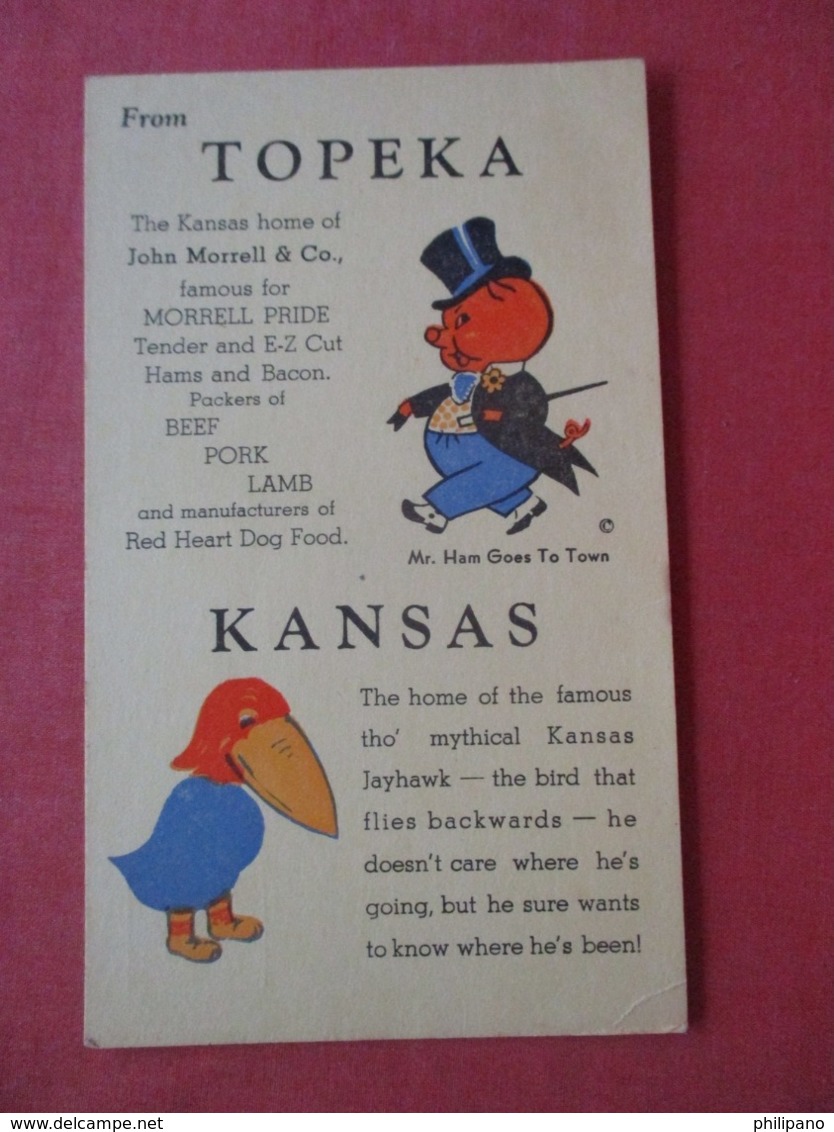 From  Topeka  Kansas > Topeka     Ref 4094 - Topeka