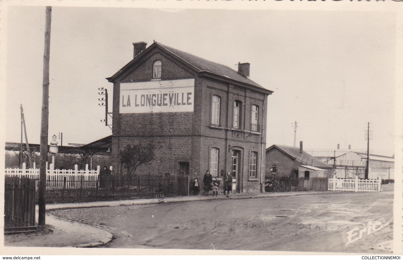 4 Cartes De LALONGUEVILLE ,dont La Trés Rare Carte " Hameau Des Mottes " ,à Voir - Other & Unclassified