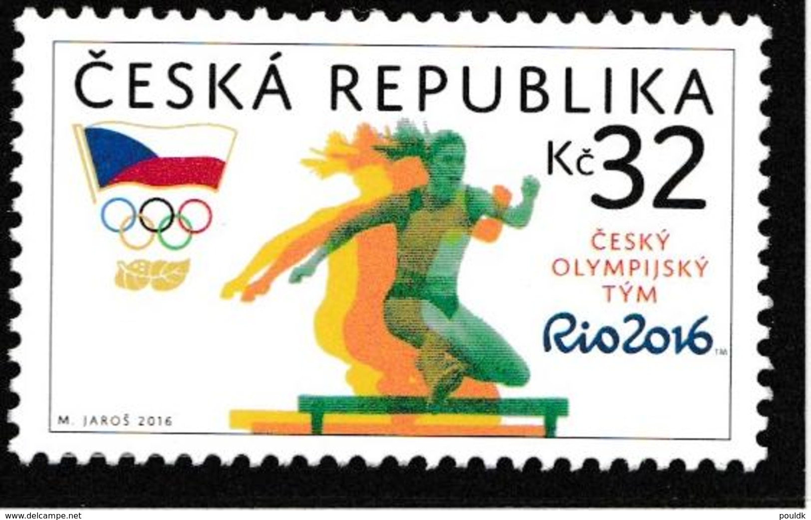 Ceska Republika 2016 Rio De Janeiro Olympic Games   MNH/** (H61) - Eté 2016: Rio De Janeiro