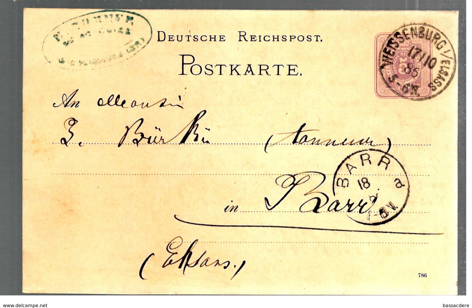 32467 - De WEISSENBURG I / Elsass - Altri & Non Classificati