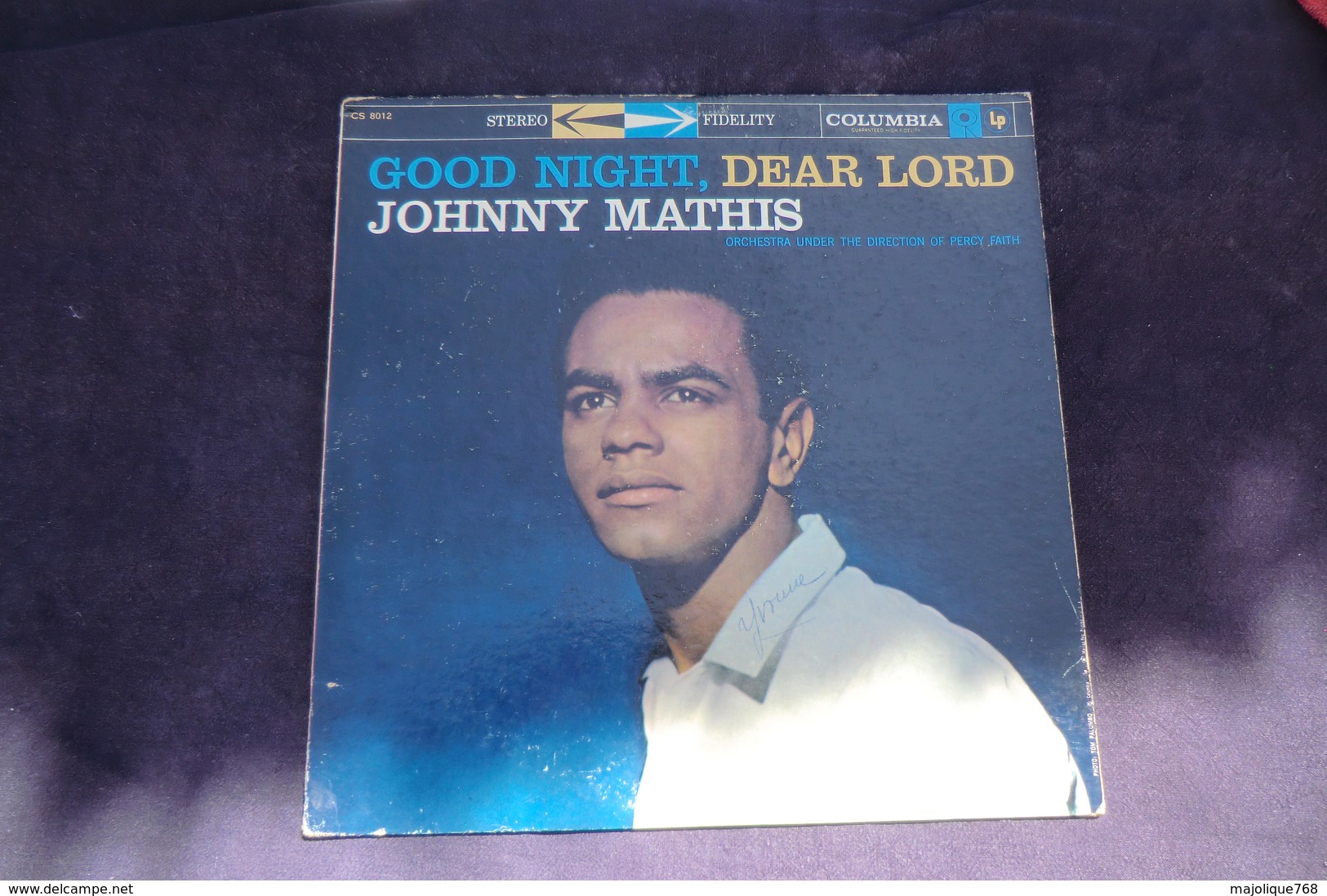 Disque De Johnny Mathis - Good Night, Dear Lord - Columbia CS 8012 - - Jazz