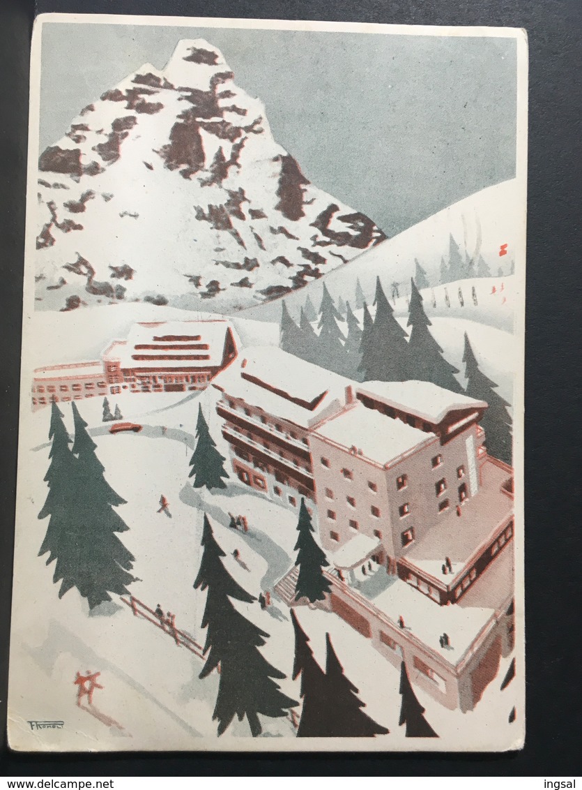 CERVINIA...Grande Albergo Cervinia....ca. 1970? - Autres & Non Classés