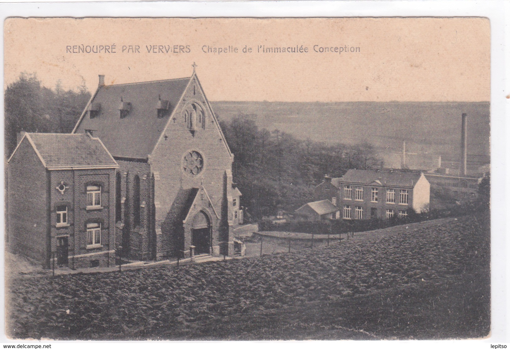 DISON -ANDRIMONT (REMISE - 50% Déjà Déduite ) "Chapelle De L'Immaculée Conception " à Renoupré En1910   (voir Scans ) - Dison