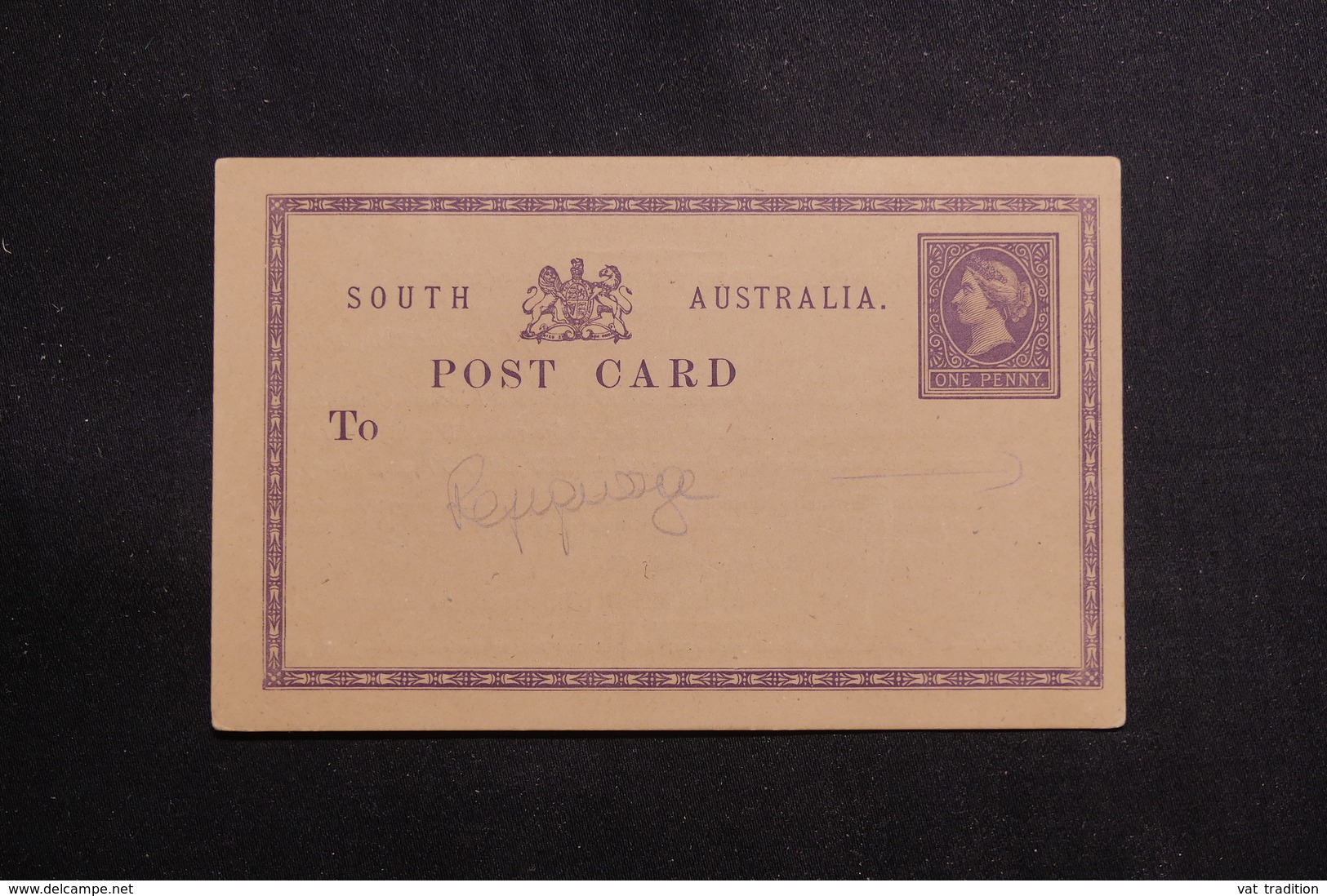 AUSTRALIE - Entier Postal Avec Repiquage De Adelaide En 1886 , Non Circulé - L 61142 - Lettres & Documents