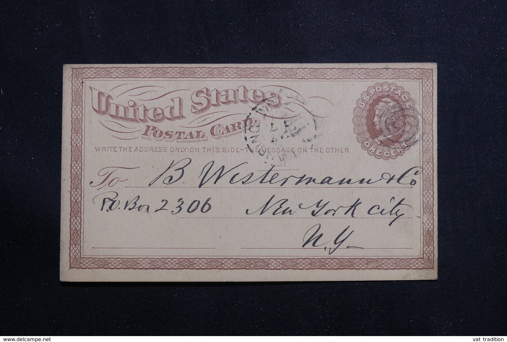 ETATS UNIS - Entier Postal Pour New York En 1875 - L 61151 - ...-1900