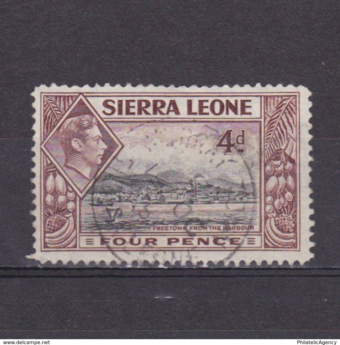 SIERRA LEONE 1938, SG #193, King George VI, Lanscape, Used - Sierra Leona (...-1960)