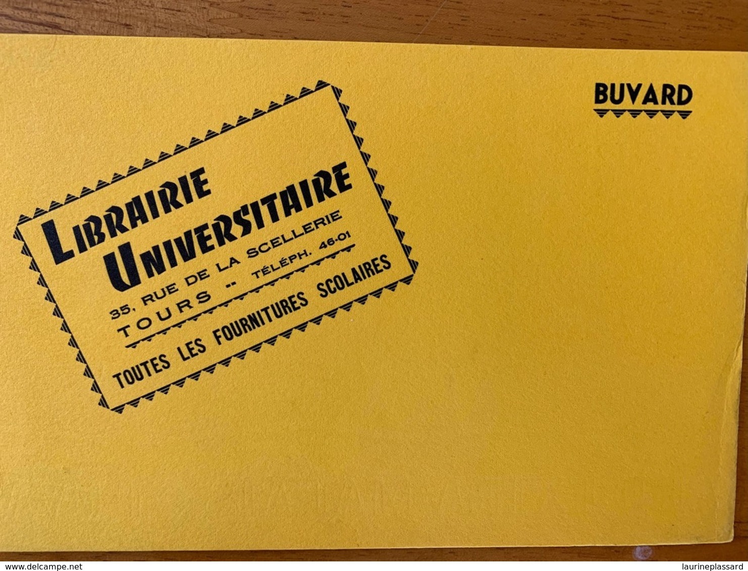 2 BUVARDS LIBRAIRIE UNIVERSITAIRE - Papierwaren