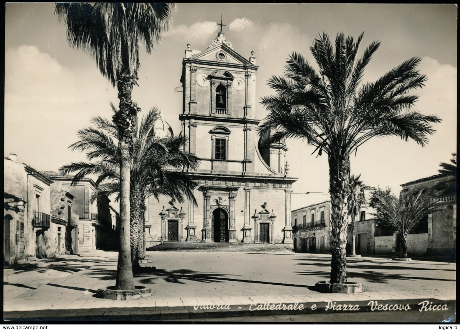 VITTORIA - CATTEDRALE E PIAZZA VESCOVO RICCA - Vittoria