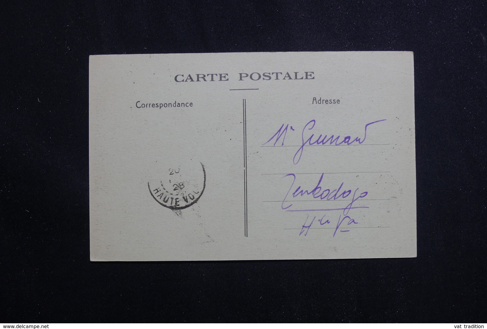 HAUTE VOLTA - Affranchissement De Ouagadougou Sur Carte Postale En 1928 Pour La Haute Volta - L 61202 - Storia Postale