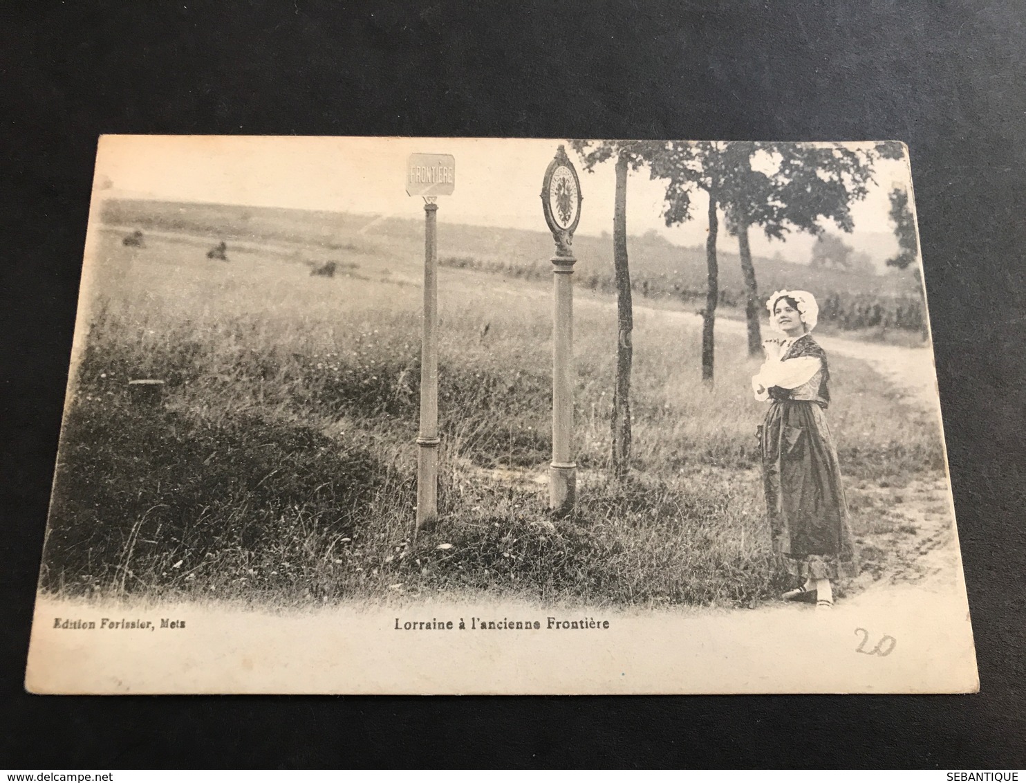 CPA 1900 Lorraine A L’ancienne Frontière Arracourt - Douane