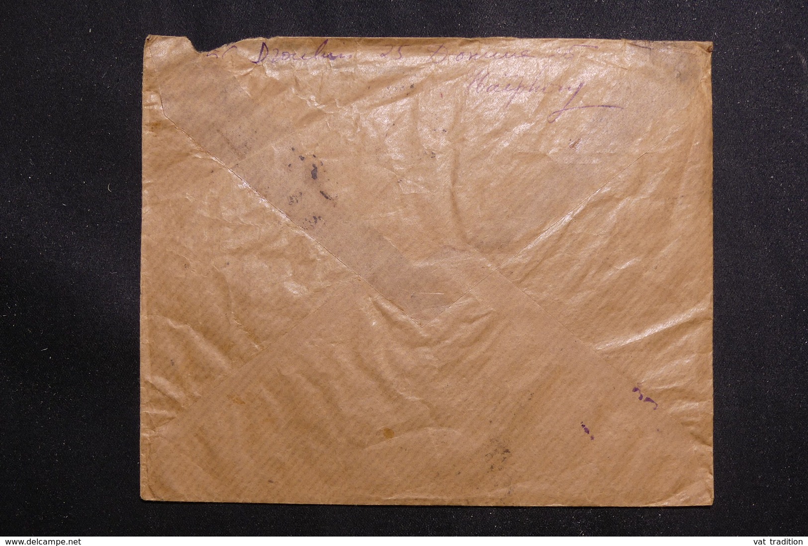 VIÊTNAM - Enveloppe De Haïphong Pour Paris En 1949, Affranchissement Plaisant - L 61212 - Briefe U. Dokumente