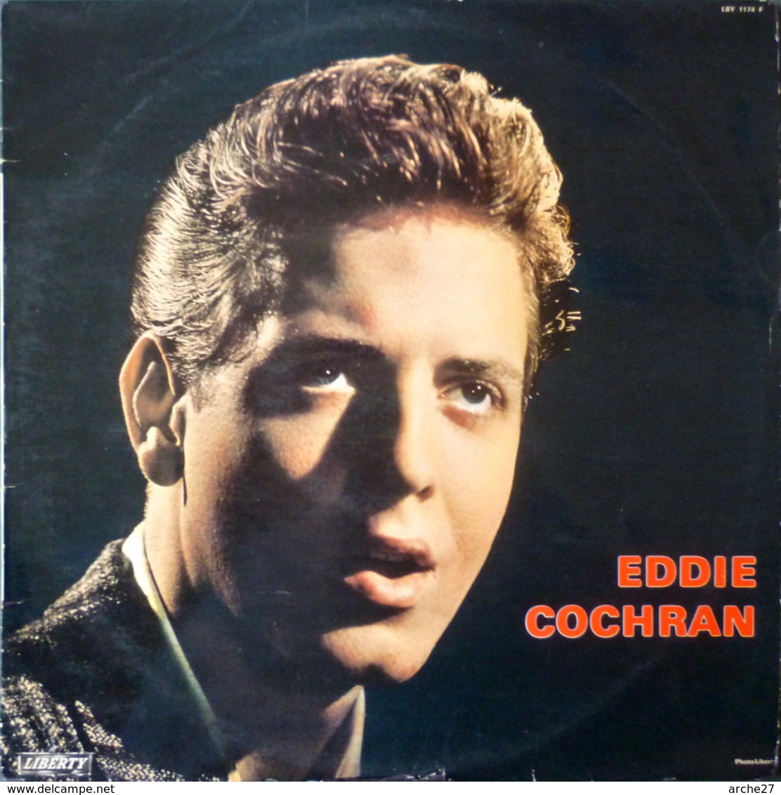 EDDIE COCHRAN - LP - 33T - Disque Vinyle - C' Mon Everybody - LBY 1174 F - Rock