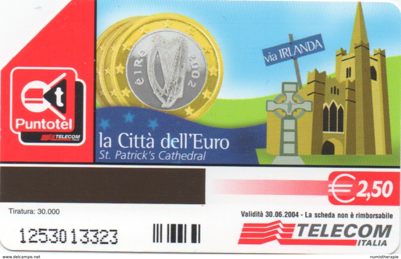 Série Italienne La Città Dell'Euro : Irlanda = Irlande - Stamps & Coins