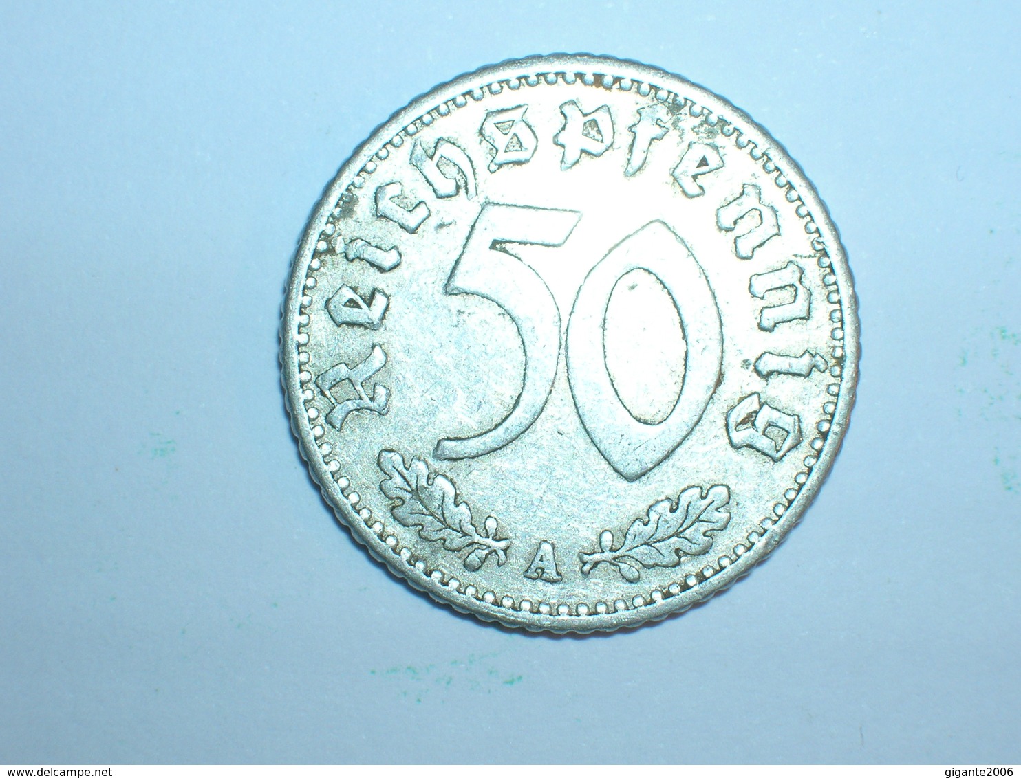 ALEMANIA 50 PFENNIG 1935 A (1217) - 50 Reichspfennig