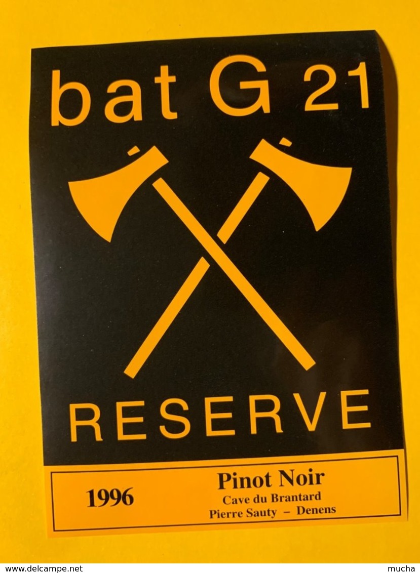 14369 - Bat G 21 Réserve Pinot Noir 1996 Pierre Sauty Denens - Militaria