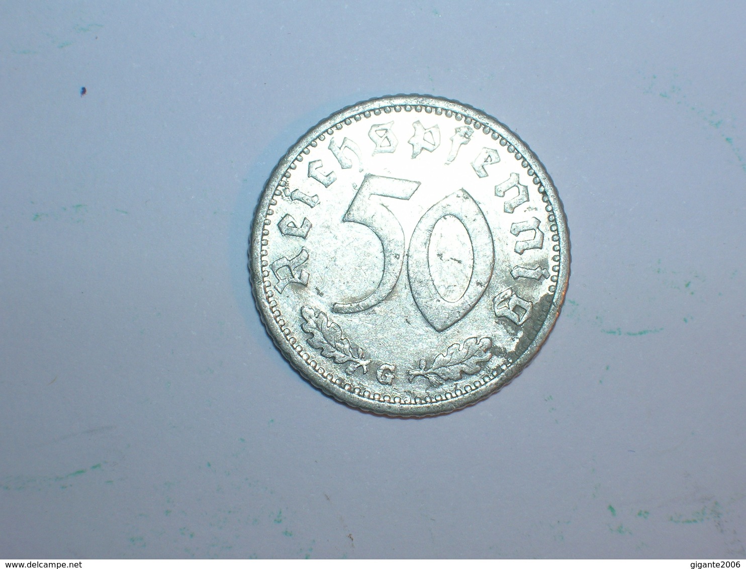 ALEMANIA 50 PFENNIG 1935 G (1220) - 50 Reichspfennig