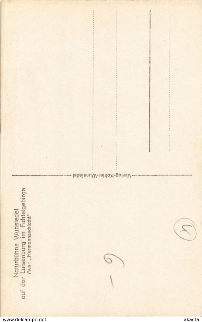 CPA AK Wunsiedel - Naturbuhne Wunsiedel Auf Der Luisenburg GERMANY (964417) - Wunsiedel