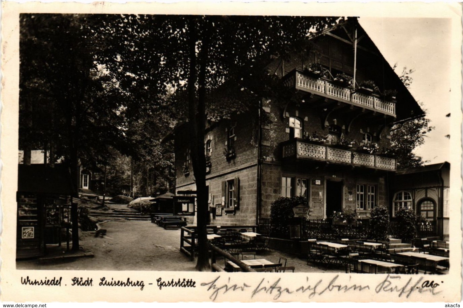 CPA AK Wunsiedel - Stadt Luisenburg - Gaststatte GERMANY (964519) - Wunsiedel