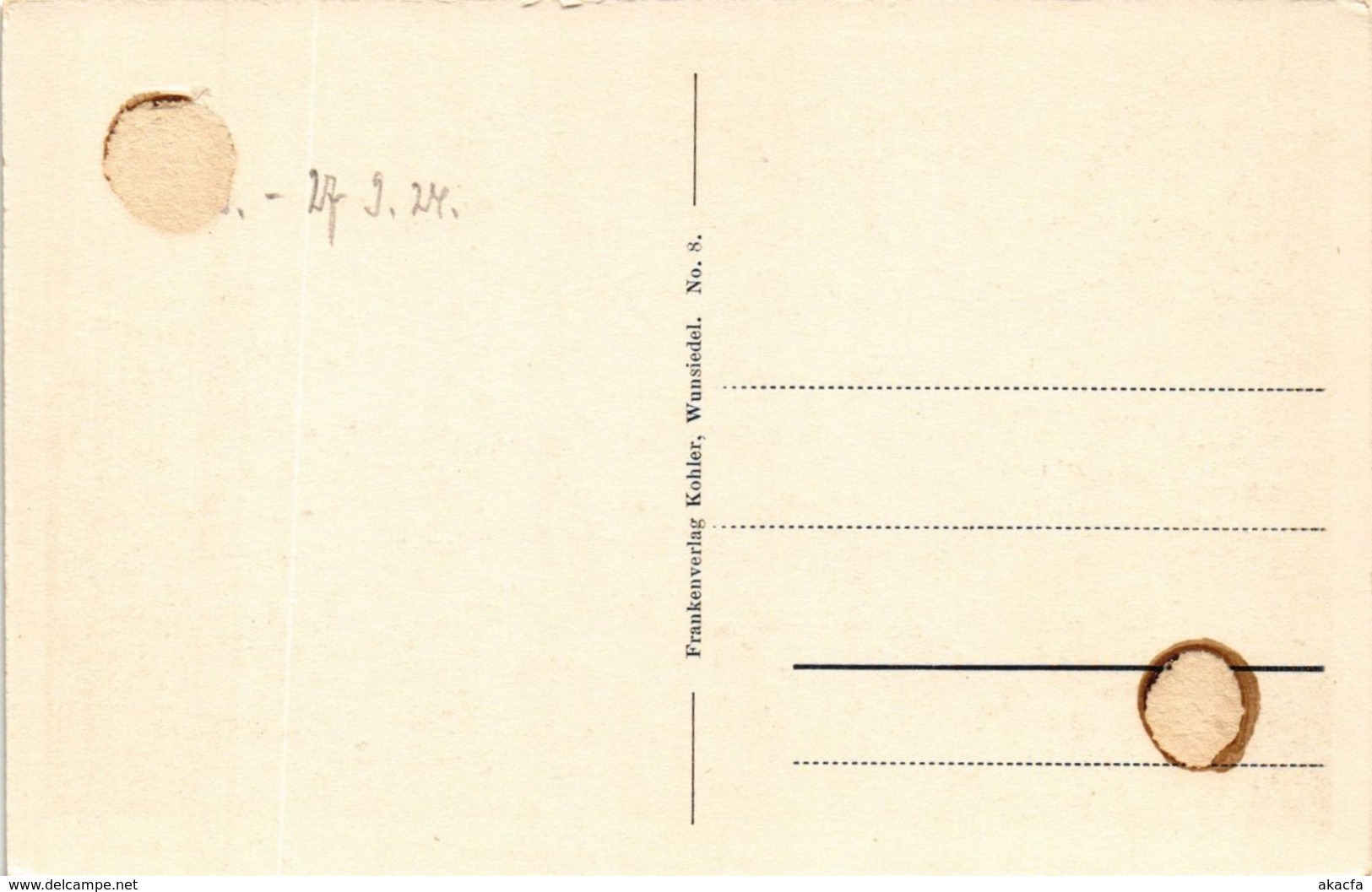 CPA AK Wunsiedel - Roslatal GERMANY (964534) - Wunsiedel