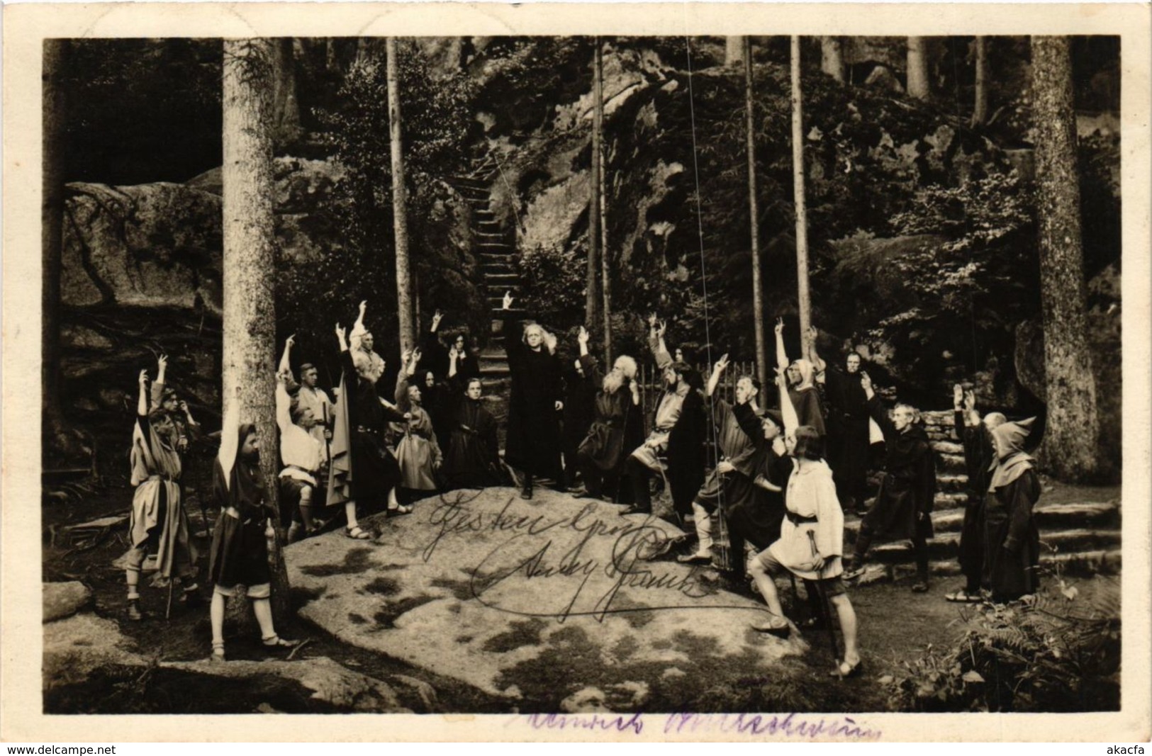 CPA AK Wunsiedel - Kunstier Festspiele Naturbuhne Luisenburg GERMANY (964538) - Wunsiedel