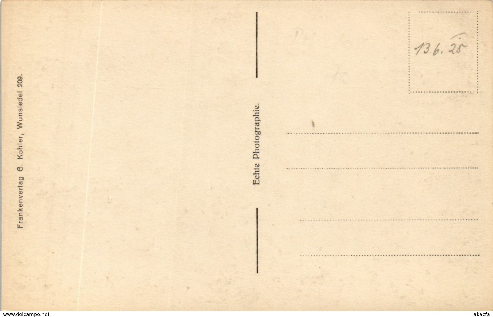 CPA AK Wunsiedel - Blick V. Katharinenberg GERMANY (964540) - Wunsiedel