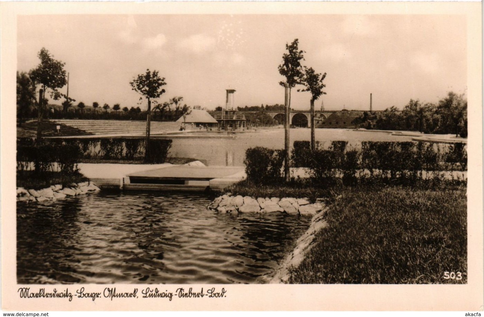 CPA AK Marktredwitz - Swimming Pool - Bad GERMANY (964604) - Marktredwitz