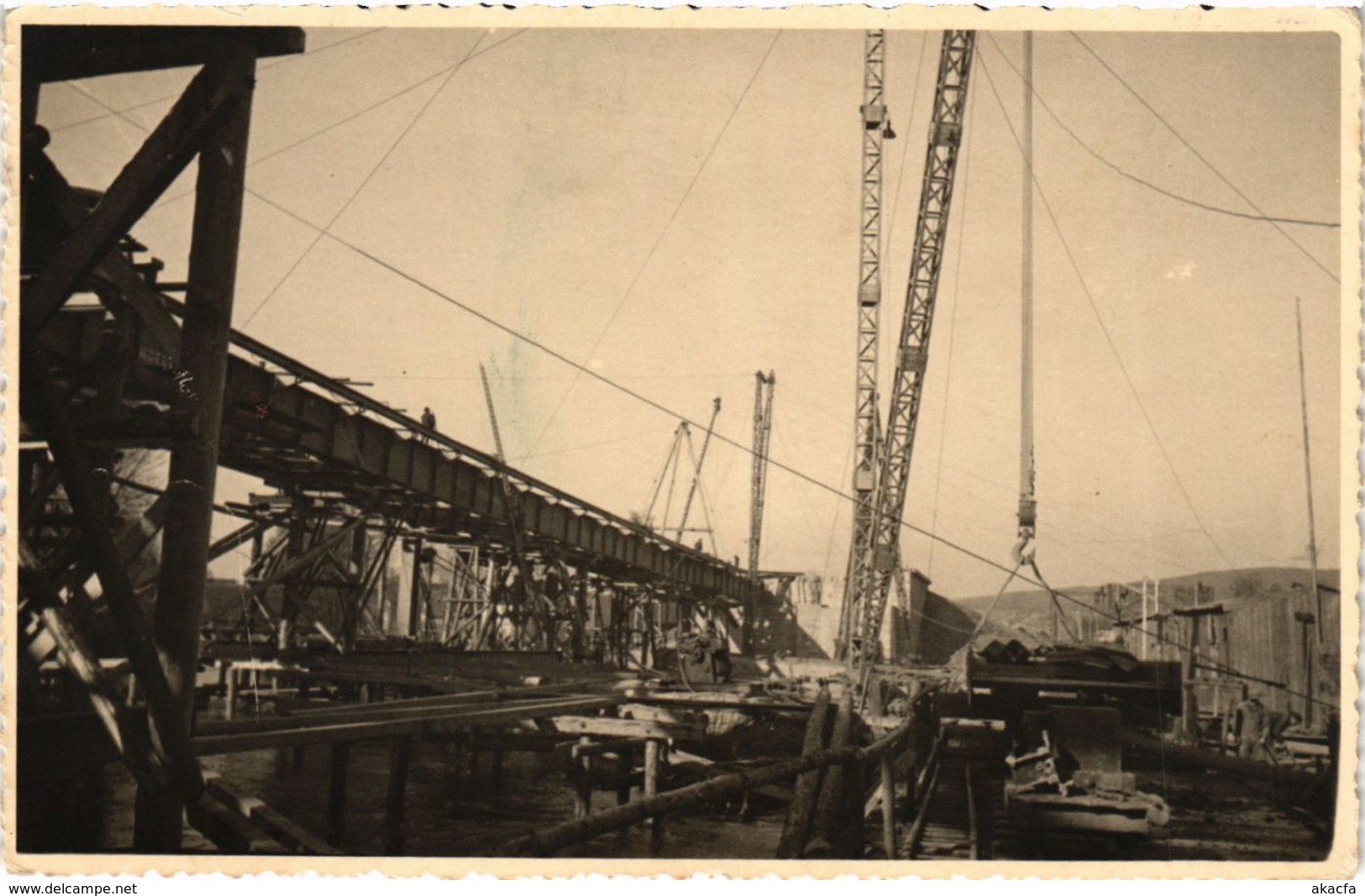 CPA AK Marktredwitz - Bridge Construction - Photo Pc. GERMANY (964608) - Marktredwitz