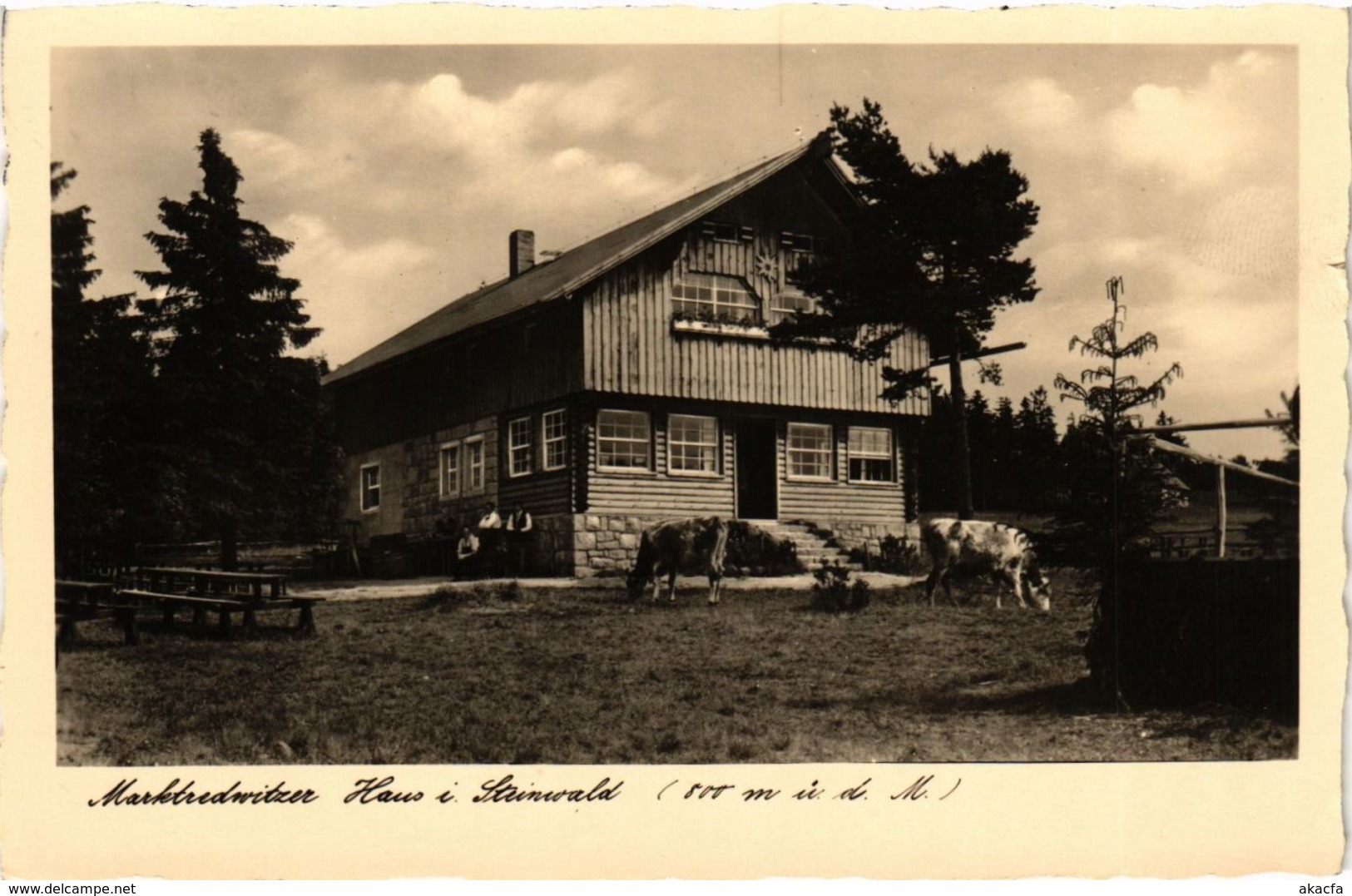 CPA AK Marktredwitz - Unterkunftshaus Des D. Oe. A. V. GERMANY (964611) - Marktredwitz