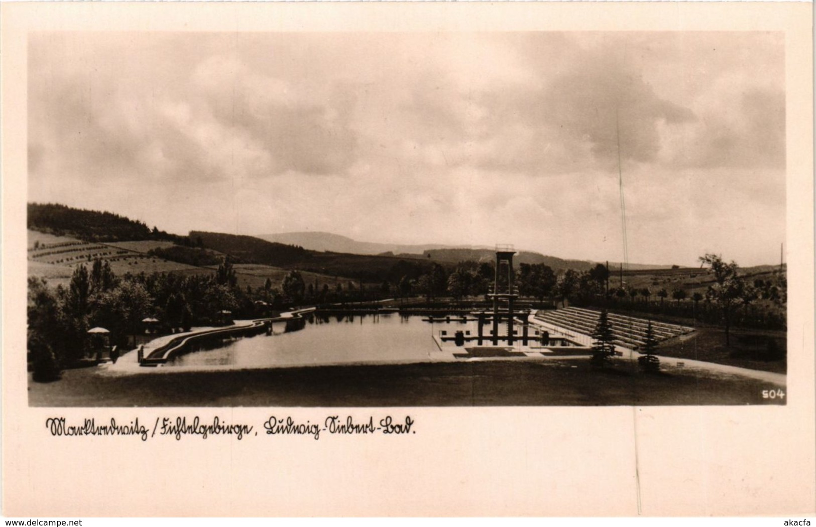 CPA AK Marktredwitz - Swimming Pool - Bad GERMANY (964625) - Marktredwitz