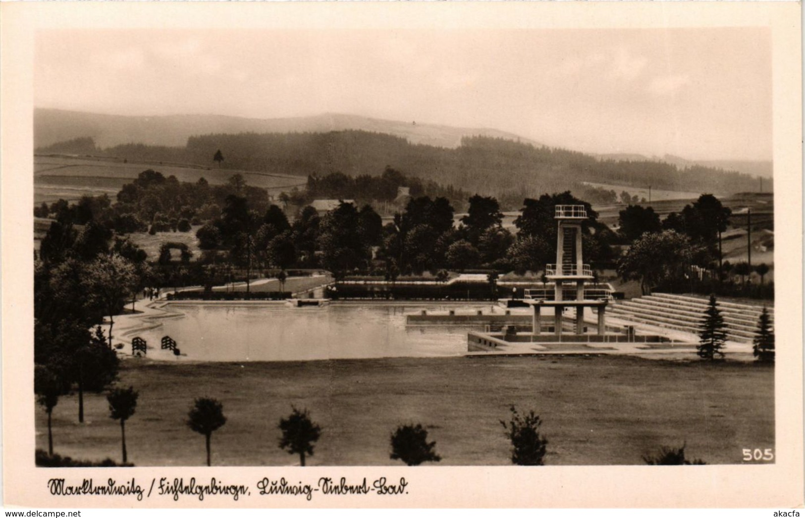 CPA AK Marktredwitz - Swimming Pool - Bad GERMANY (964626) - Marktredwitz