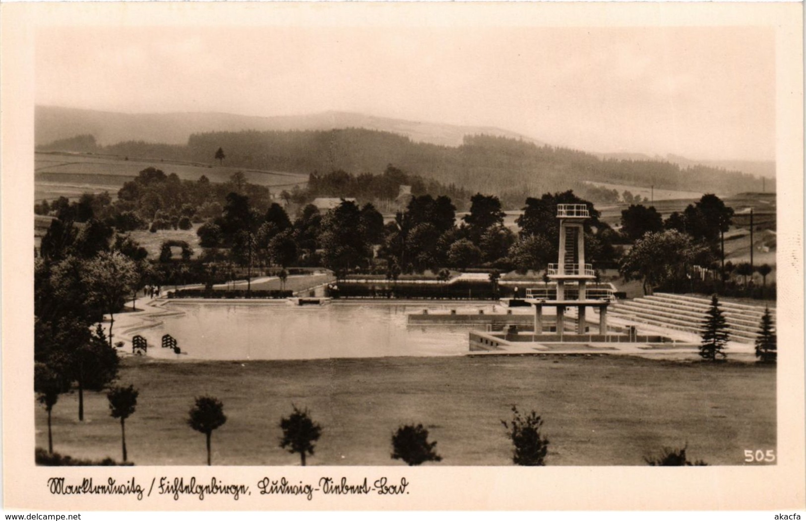 CPA AK Marktredwitz - Swimming Pool - Bad GERMANY (964628) - Marktredwitz