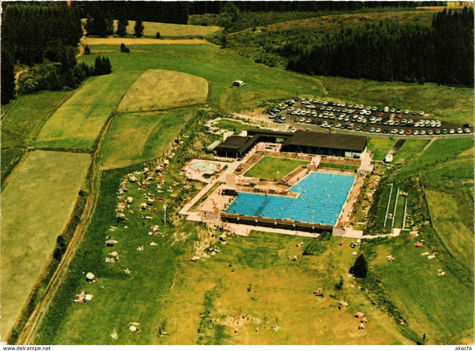 CPA Marktredwitz - Brand - Swimming Pool - Bad - Modern Pc. GERMANY (964640) - Marktredwitz