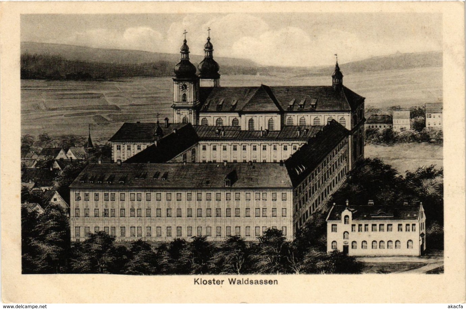 CPA AK Waldsassen - Kloster Waldsassen GERMANY (964667) - Waldsassen