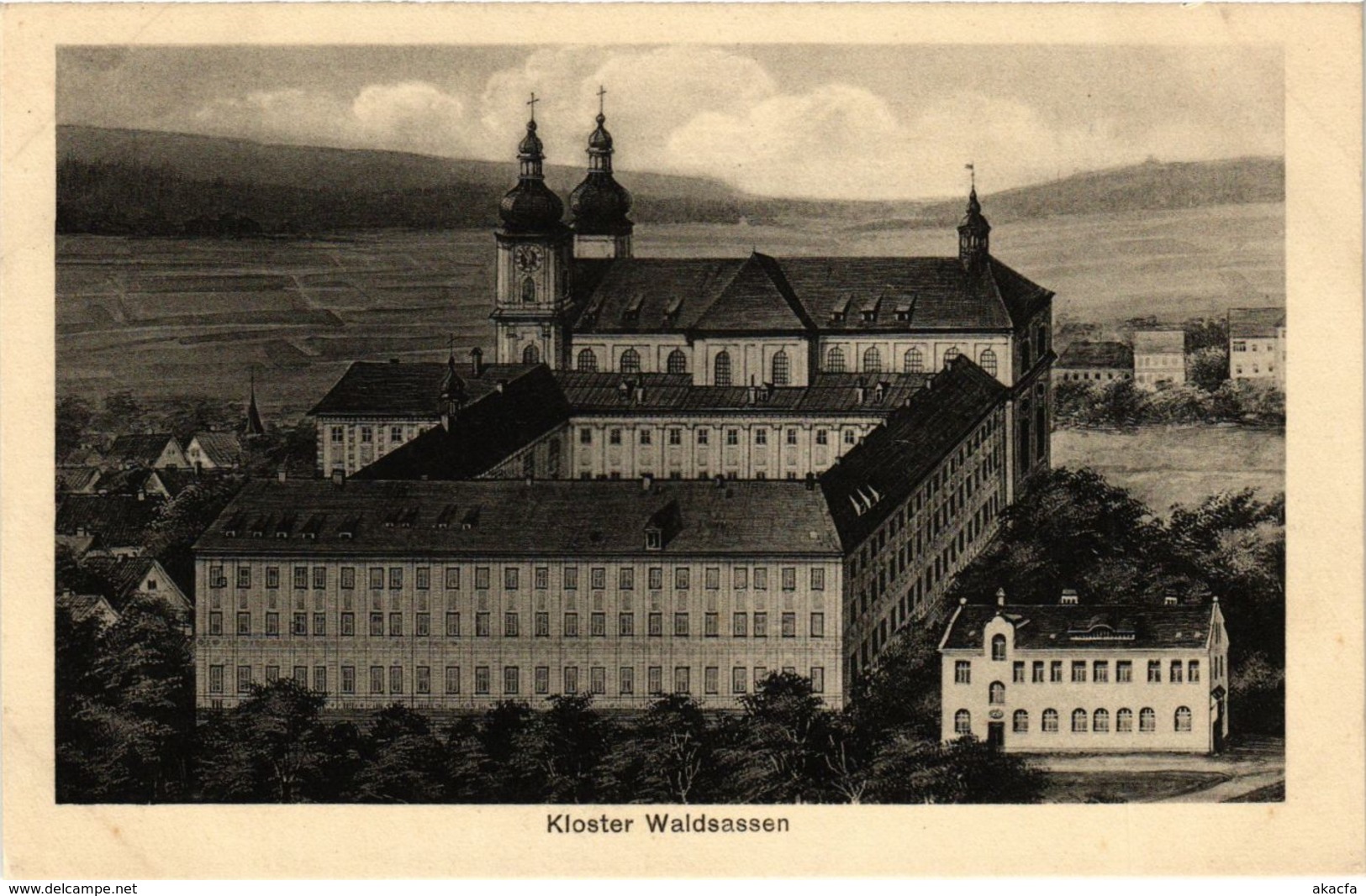 CPA AK Waldsassen - Kloster Waldsassen GERMANY (964671) - Waldsassen