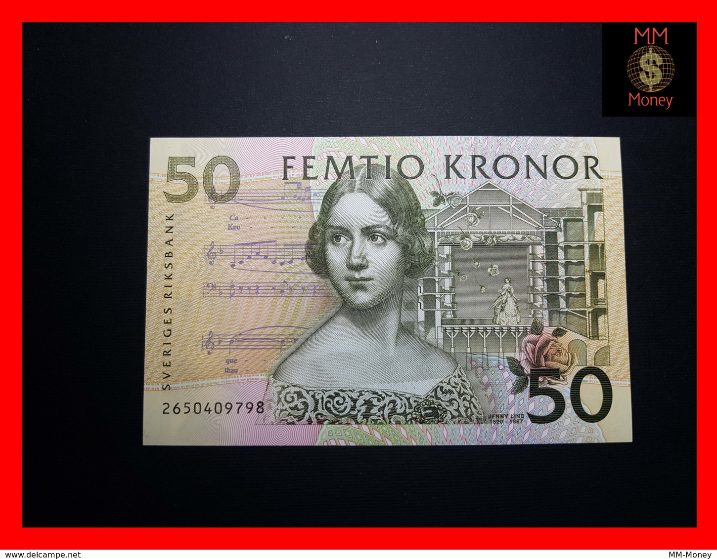 SWEDEN 50 Kronor 2002 P. 62 A  UNC - Schweden