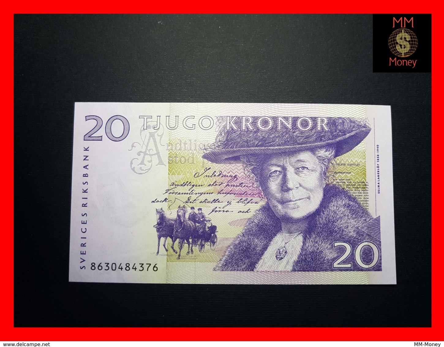 SWEDEN 20 Kronor 1998 P. 63 A  UNC - Schweden