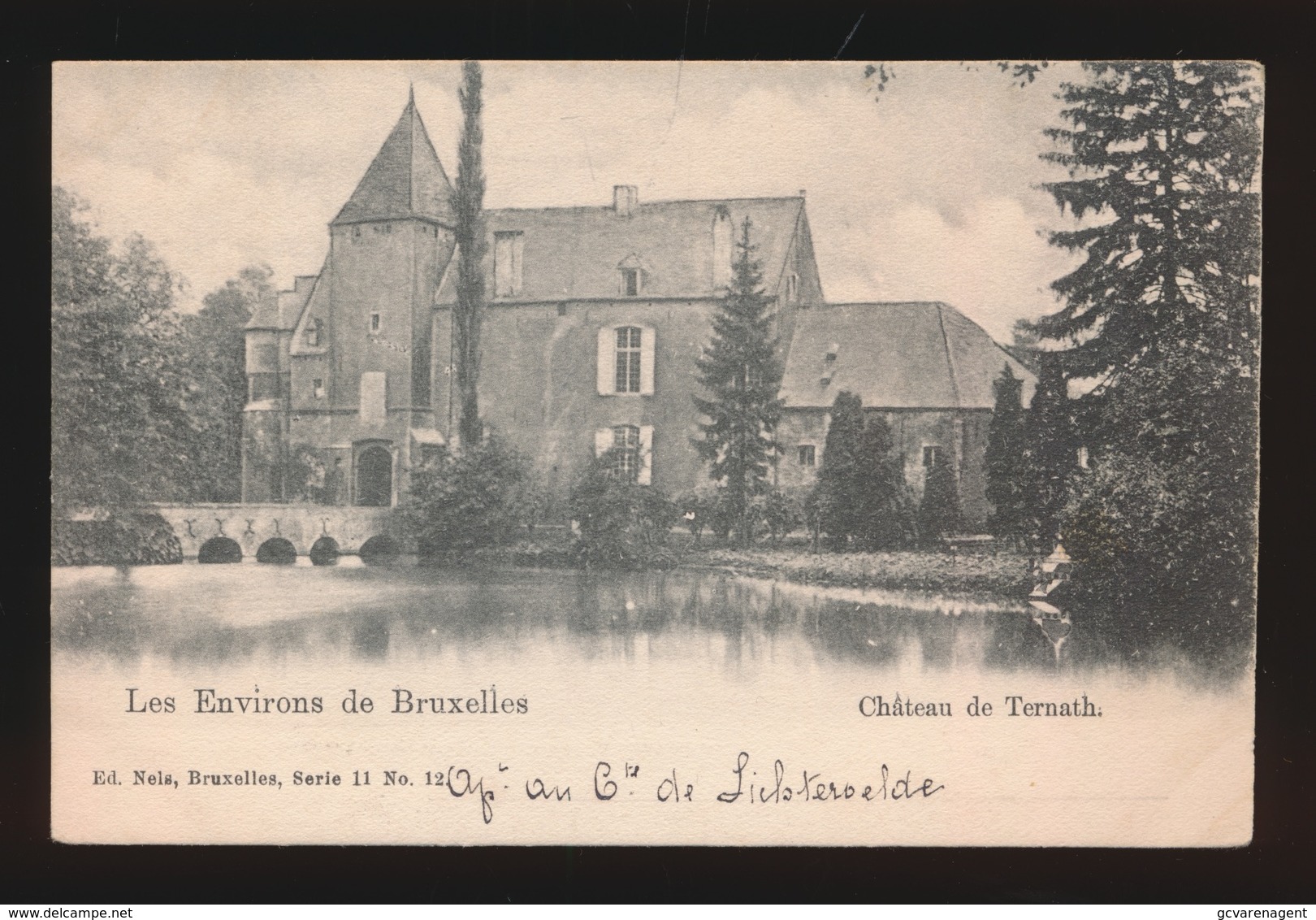 LES ENVIRONS DE BRUXELLES  - TERNAT  LE CHATEAU DE TERNATH - Ternat