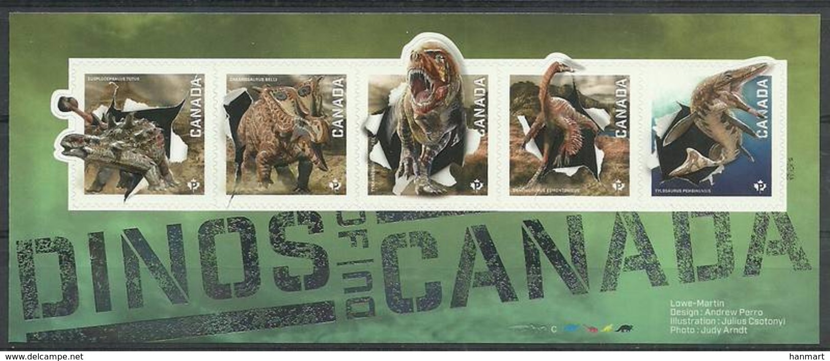 Canada 2015 Mi Bl 213 MNH ( ZS1 CNDbl213all-(47A) ) - Vor- U. Frühgeschichte