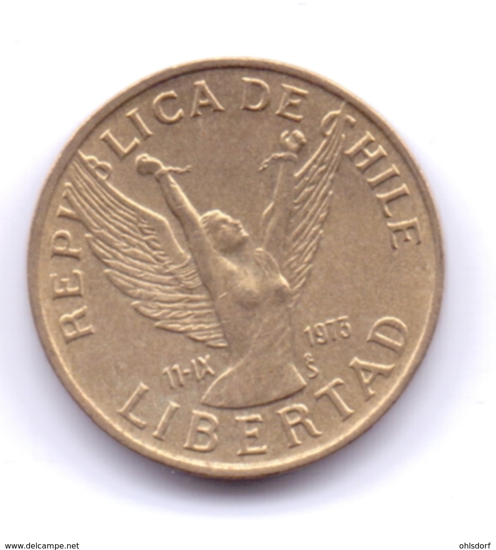 CHILE 1989: 5 Pesos, KM 217.2 - Chile