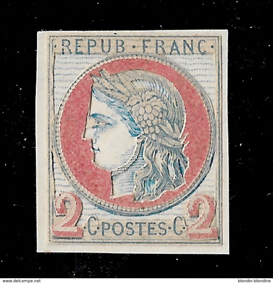 COUSSINET D'IMPRESSION SUR CERES YT 51 TTB - 1871-1875 Ceres