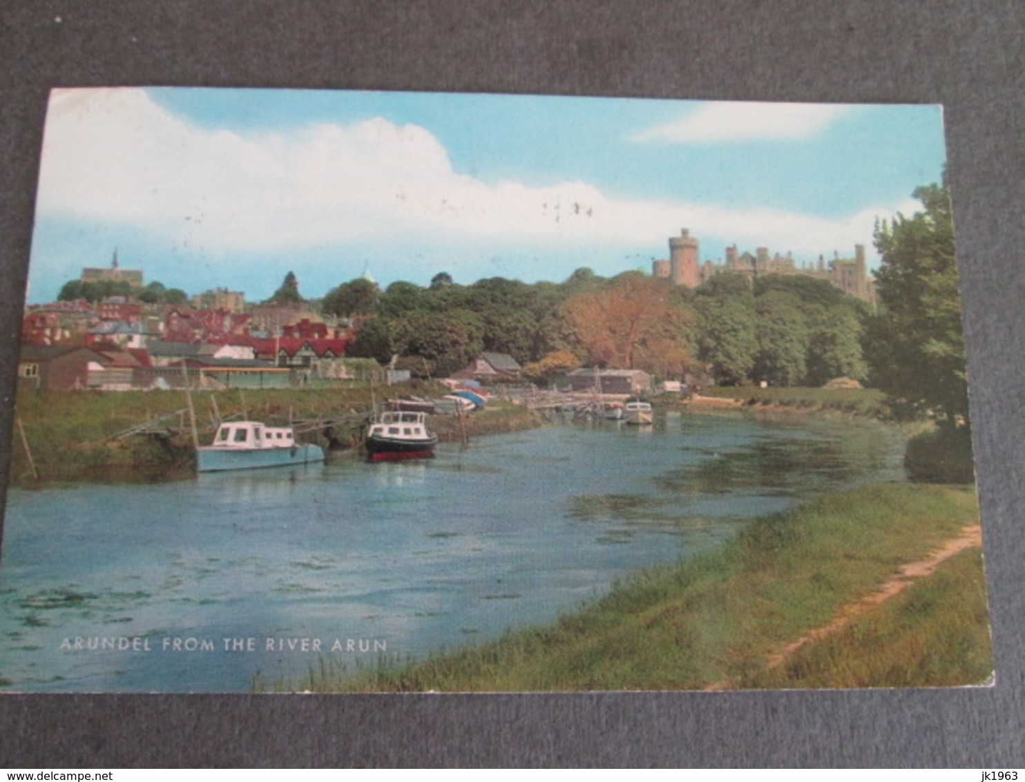 ARUNDEL FROM THE RIVER ARUN, 1974 - Arundel