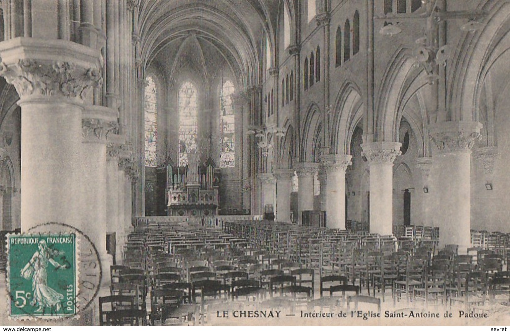 LE CHESNAY. - Intérieur De L'Eglise Saint-Antoine De Padoue - Le Chesnay