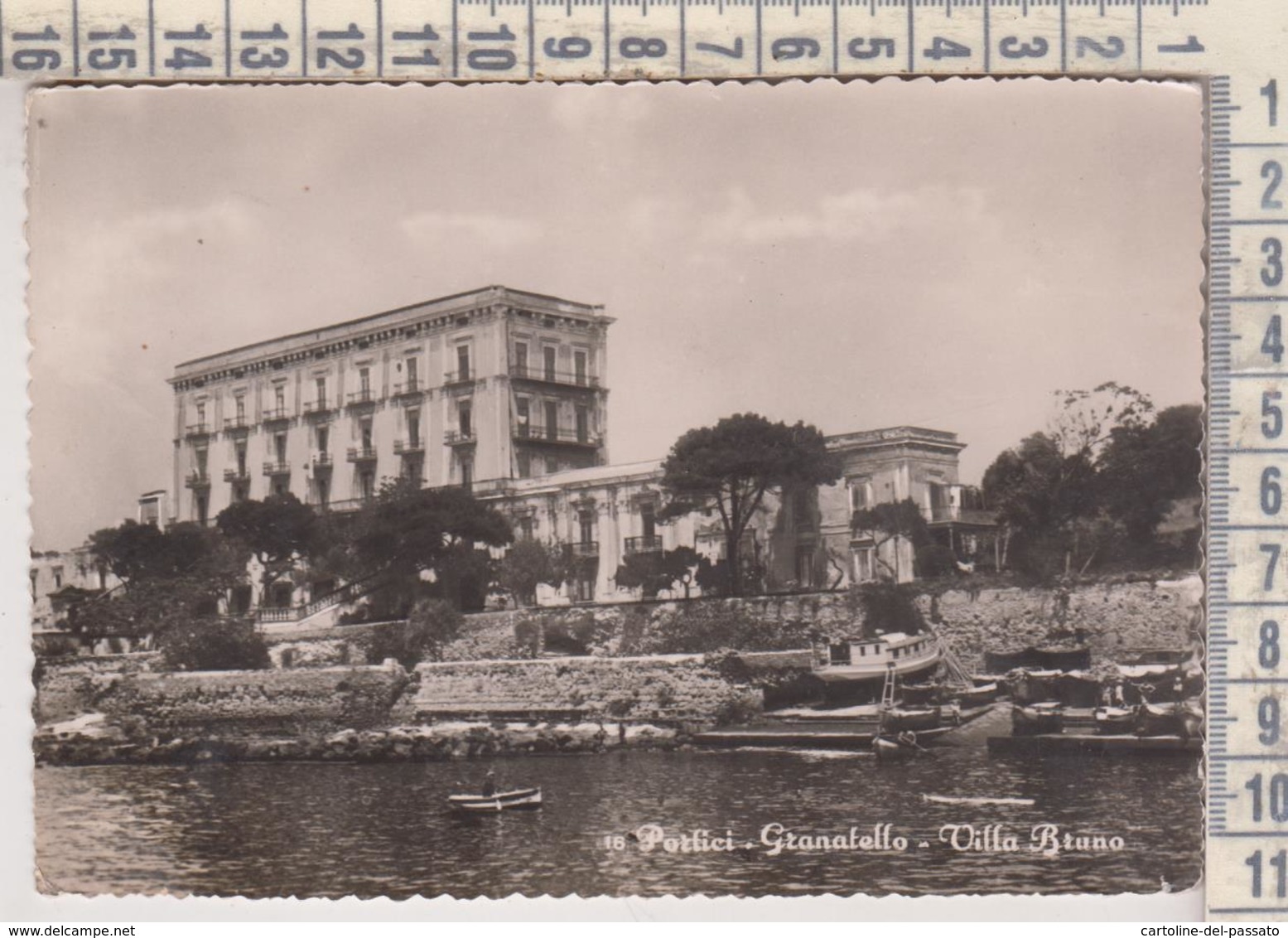 PORTICI NAPOLI  GRANATELLO  VILLA  BRUNO VG  1955 - Portici