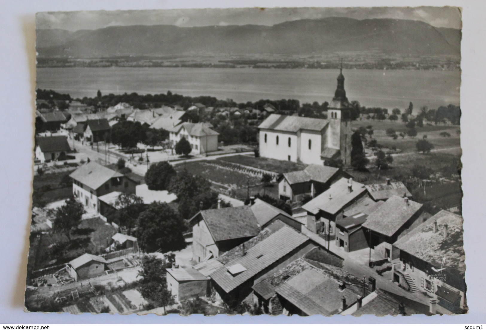 En Avion Au Dessus De Massery - Vue Générale - 1963 - Messery