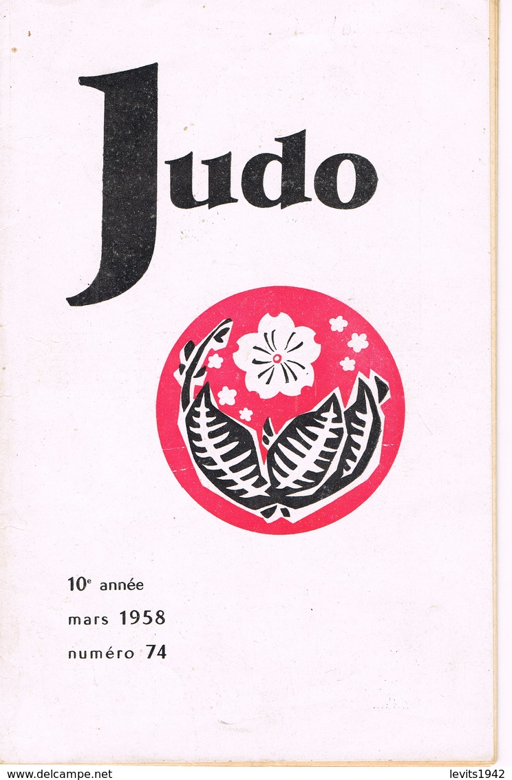 REVUE - JUDO - 1958 - - Artes Marciales