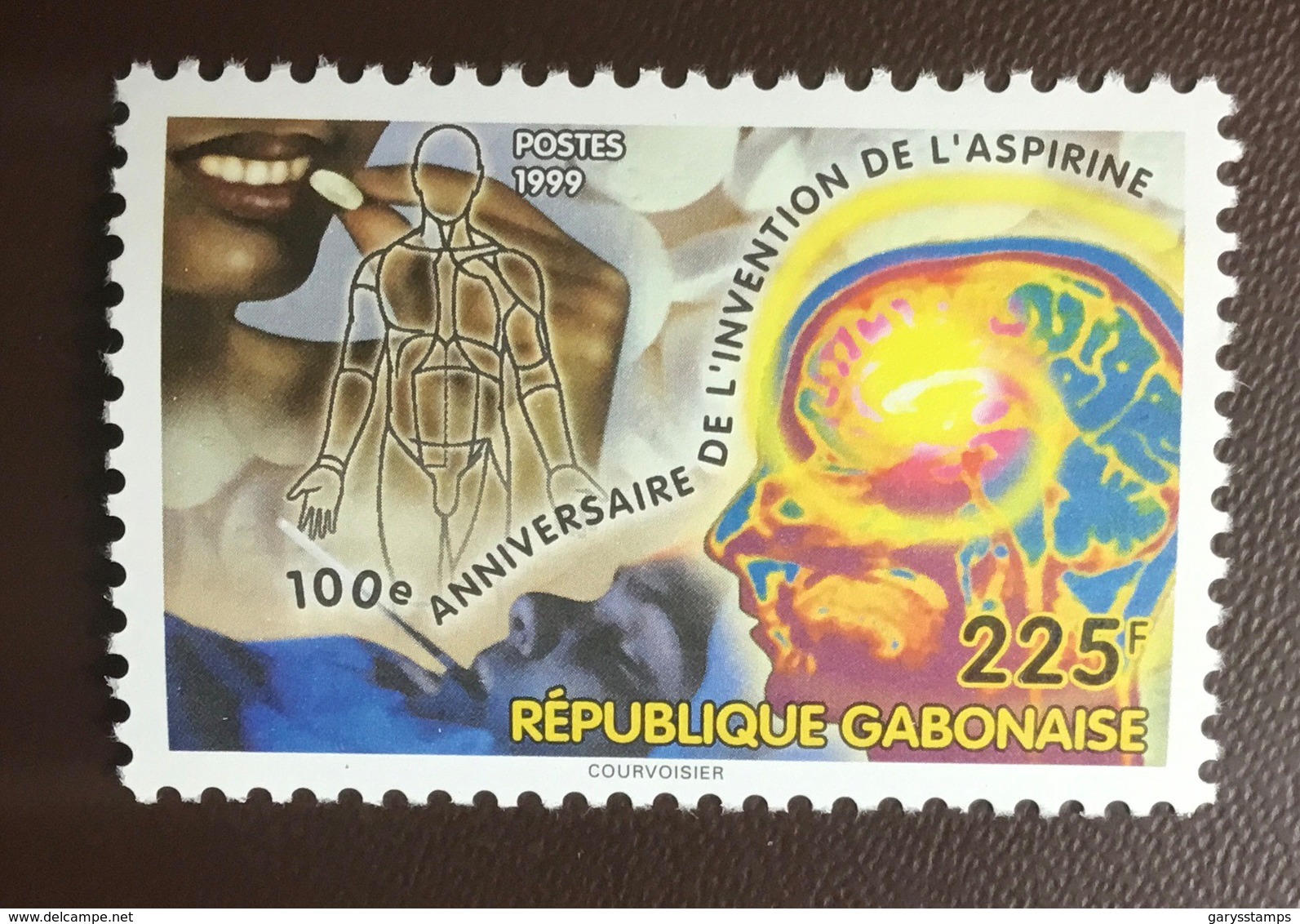 Gabon 1999 Aspirin Centenary MNH - Gabon