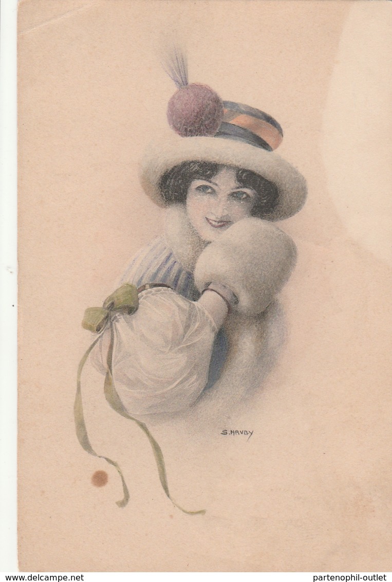 Cartolina- Postcard / Viaggiata - Sent /  Donnina - Women