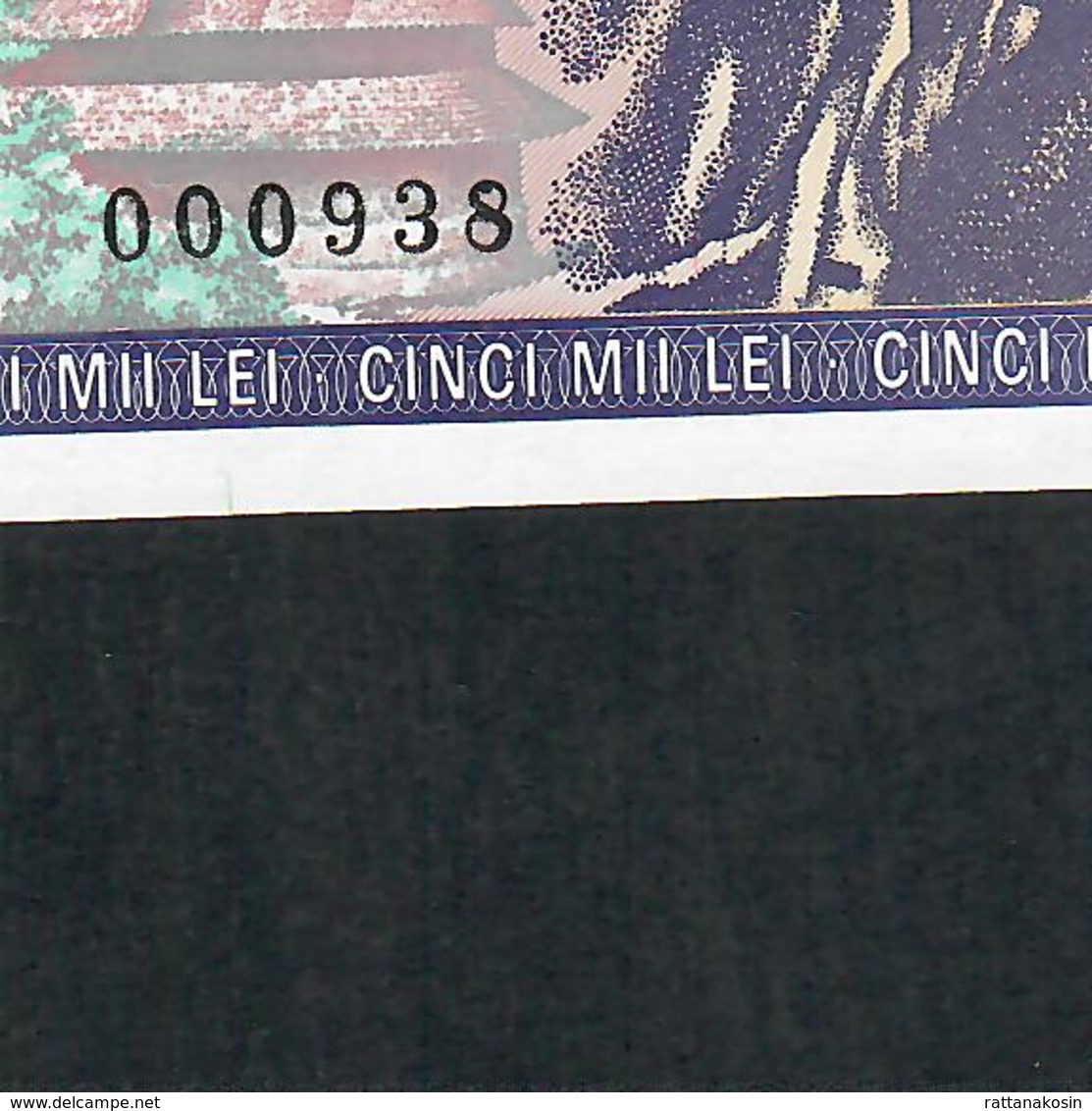 ROMANIA P103 5000 LEI 1992   LOW SERIAL # 000938      UNC. - Roemenië