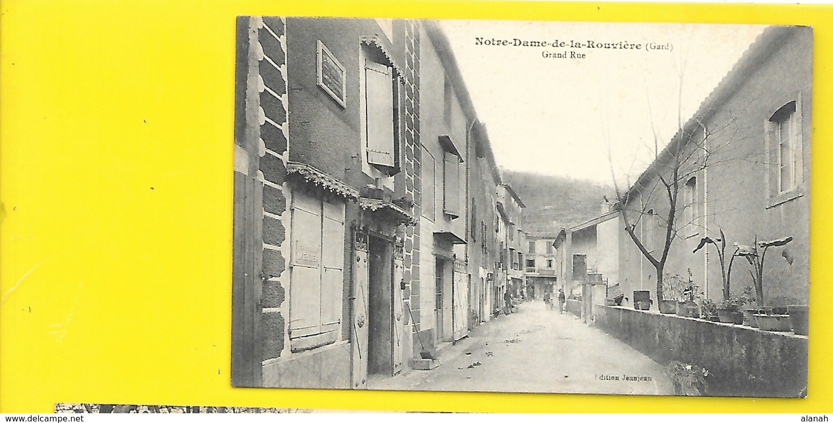 NOTRE DAME De La ROUVIERE Rare Grande Rue (Jeanjean) Gard (30) - Notre-Dame-de-la-Rouvière